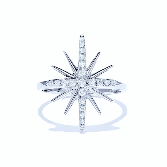 💍New Simulated💎Sterling Silver White Sapphire💍 - Picture 2 of 3